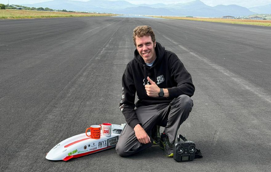 Mechanical engineer develops record breaking remote-controlled car