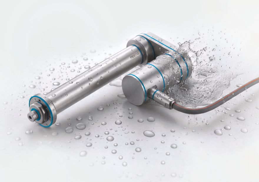 New Festo motion series for hygienic and harsh applications