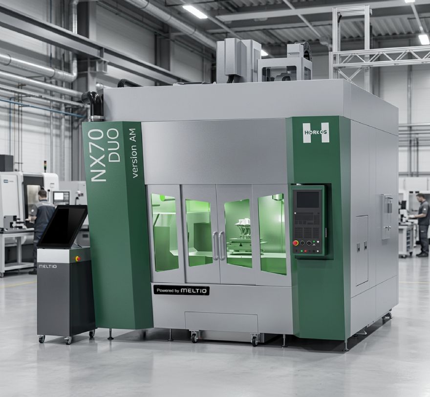 Meltio powers Horkos’s NX70 DUO hybrid system in Japan