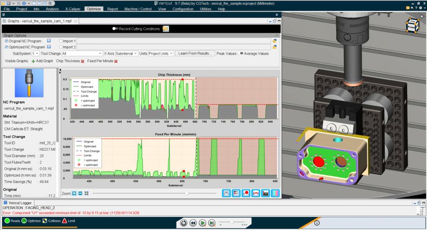 Vericut to showcase practical manufacturing at Advanced