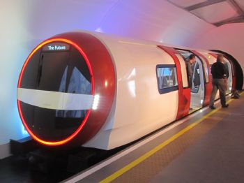 Train of the future goes on display