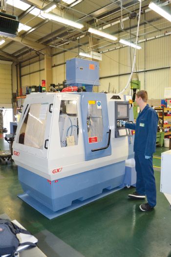 Grinding machine for recess tooling