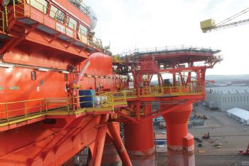Blackford Dolphin oil rig delays