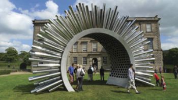 Giant Airbus sculpture at Filton