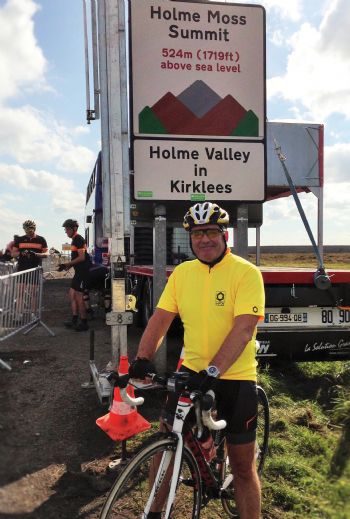 Pedalling to Paris for charity