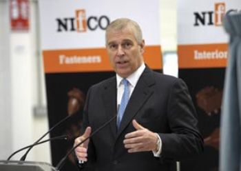 Duke of York opens new Nifco facility