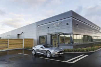 Aston Martin revs up at MIRA