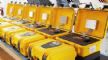 Real-time warning device for airborne asbestos