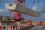 First of the huge ‘Lego block’ beams lifted for HS2’s Thame Valley Viaduct