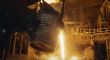 Video shows temperature measurements inside steel plant