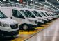 Electric van production up but overall market down in February