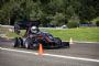 Chell on pole with Hungarian Formula Student Electric Team