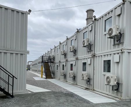 Humber Freeport construction village