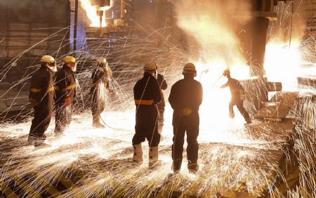 UK Steel men pic