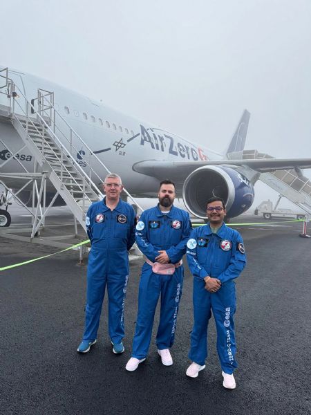 3D printing team - Colin McInnes, Gilles Bailet, 