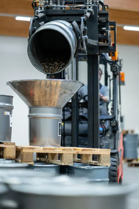 Walter carbide recycling